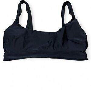 Aerie Midnight Black square back bikini top